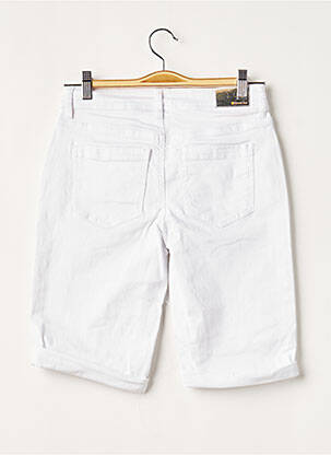 Bermuda coupe droite taille normale blanc STREET ONE femme
