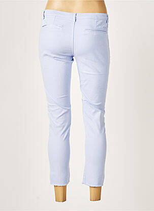 Pantalon 7/8 stretch taille basse violet SCHOOL RAG femme