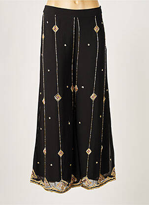 Pantalon large noir NEKANE pour femme