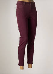 Pantalon 7/8 violet VILA pour femme seconde vue