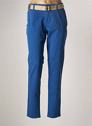Pantalon chino bleu EDC pour femme