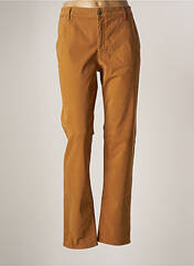 Pantalon chino marron COUTURIST pour femme seconde vue