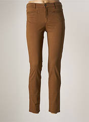 Pantalon slim marron COUTURIST pour femme seconde vue
