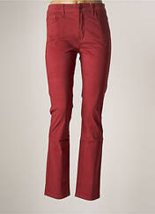 Pantalon slim rouge KY CREATION pour femme seconde vue
