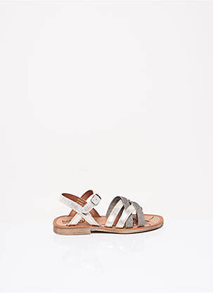 Spartiates gris BELLAMY pour fille