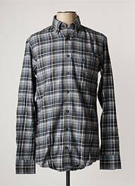 Chemise manches longues poches poitrine gris CASAMODA homme