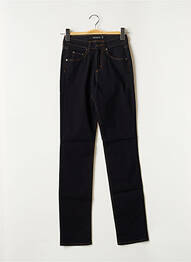 Jeans coupe slim broderie rivets taille normale bleu KANOPE femme