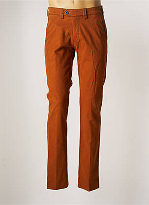 Pantalon chino orange EMYLE pour homme