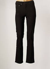 Pantalon droit noir KANOPE pour femme seconde vue
