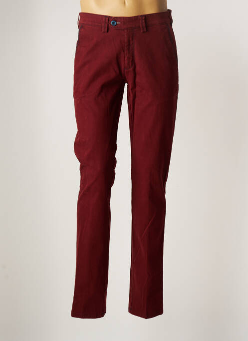 Pantalon chino rouge EMYLE pour homme