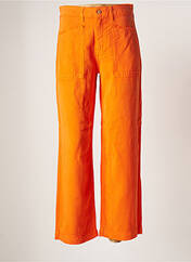Pantalon 7/8 orange HOPPY pour femme seconde vue