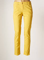 Pantalon chino jaune HOPPY pour femme seconde vue