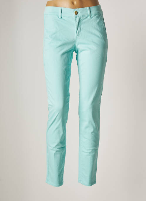 Pantalon chino bleu HOPPY pour femme