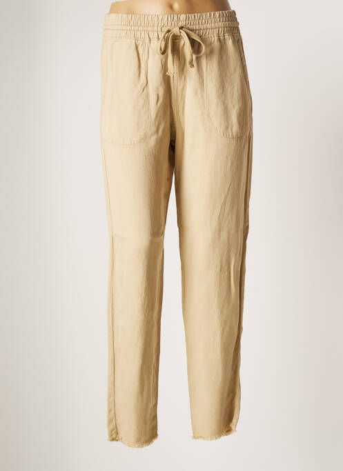 Pantalon droit beige HOPPY pour femme