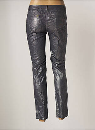 Pantalon 7/8 stretch taille basse gris LOLA ESPELETA femme