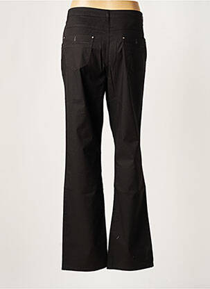 Pantalon slim tissage popeline taille normale noir YOULINE femme