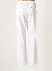 Pantalon droit blanc YOULINE pour femme seconde vue