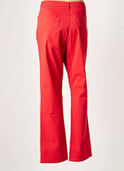 Pantalon droit rouge YOULINE pour femme seconde vue