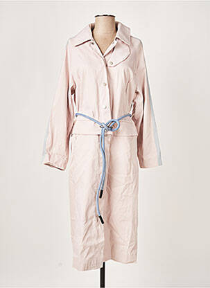 Trench poches sans capuche rose URBANCODE femme