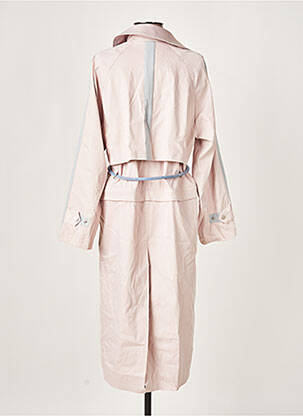 Trench poches sans capuche rose URBANCODE femme