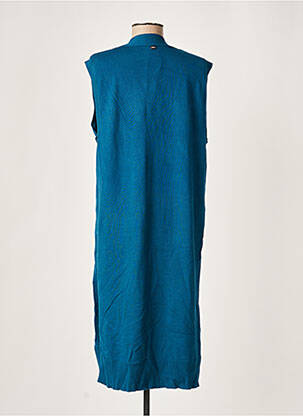 Gilet sans manche coupe droite bleu WNT COLLECTION femme