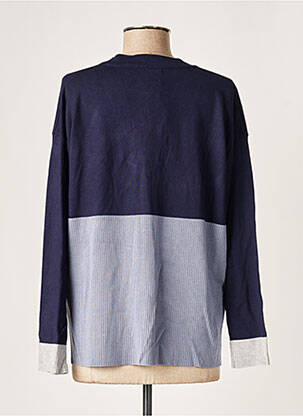 Gilet manches longues stretch bleu WNT COLLECTION femme