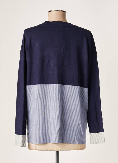 Gilet manches longues bleu WNT COLLECTION pour femme