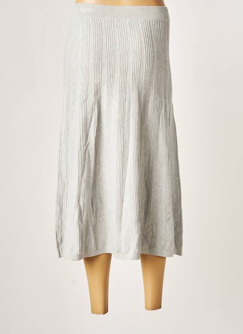 Jupe longue gris WNT COLLECTION pour femme