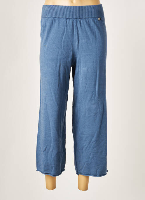 Pantalon 7/8 bleu WNT COLLECTION pour femme