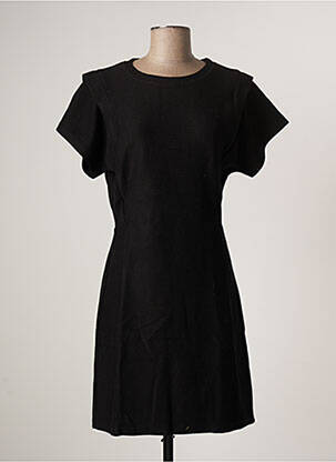 Robe mi-longue noir ORFEO pour femme