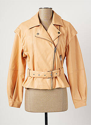 Veste simili cuir poches rose TIFFOSI femme