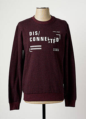 Sweat-shirt rouge TIFFOSI pour homme