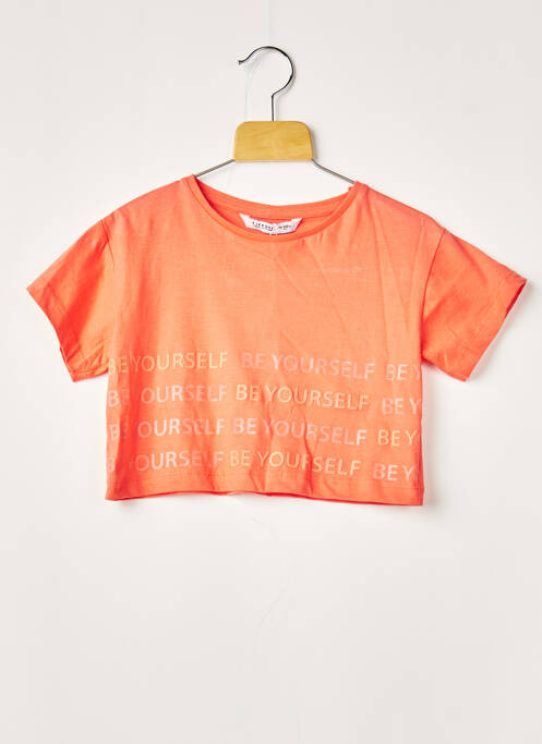 T-shirt orange TIFFOSI pour fille