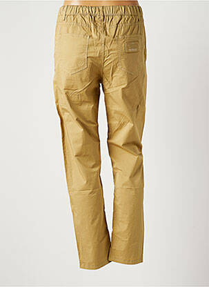 Pantalon slim taille élastique taille normale beige AERONAUTICA femme