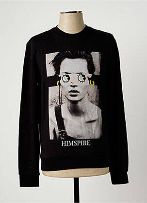 Sweat-shirt noir HIMSPIRE pour homme