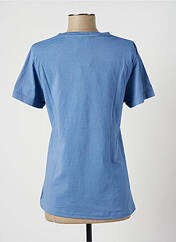 T-shirt bleu HIMSPIRE pour homme seconde vue