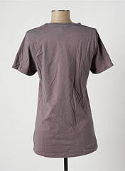 T-shirt marron HIMSPIRE pour homme seconde vue