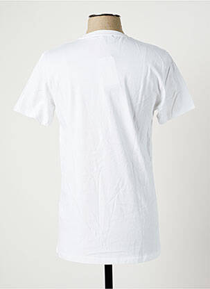 T-shirt stretch manches courtes blanc HIMSPIRE homme