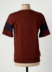 Sweat-shirt marron HIMSPIRE pour homme seconde vue