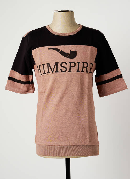 Sweat-shirt rose HIMSPIRE pour homme