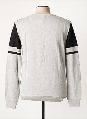 Sweat-shirt stretch manches longues gris HIMSPIRE homme