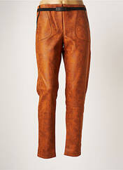 Pantalon slim orange LO! LES FILLES pour femme seconde vue