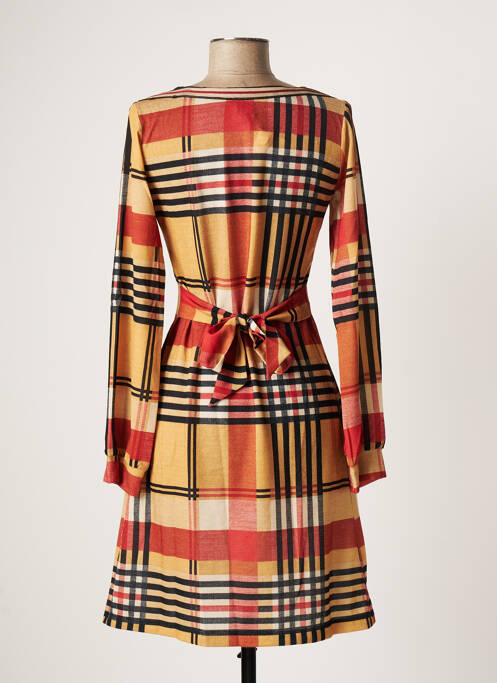 Robe mi-longue jaune LO! LES FILLES pour femme