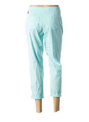 Pantalon 7/8 stretch taille normale bleu MADO ET LES AUTRES femme