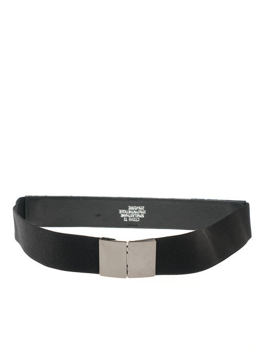 Ceinture noir MADO ET LES AUTRES pour femme