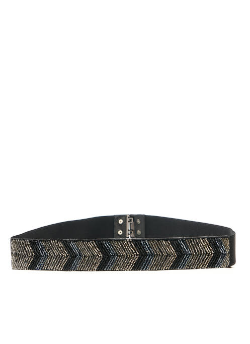 Ceinture noir MADO ET LES AUTRES pour femme