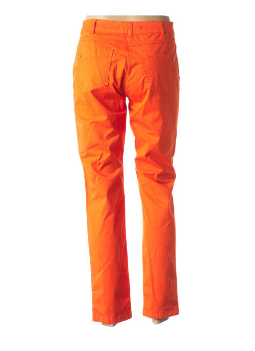 Pantalon droit orange MADO ET LES AUTRES pour femme