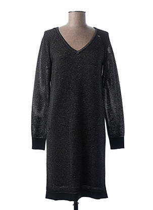 Robe pull col v manches longues gris MADO ET LES AUTRES femme