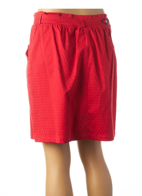 Jupe courte rouge MADO ET LES AUTRES pour femme