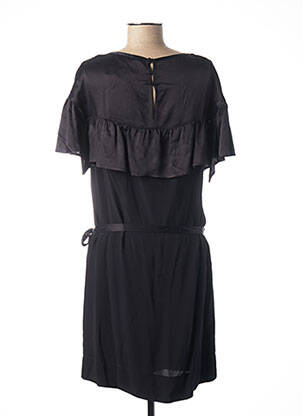 Robe mi-longue coupe fluide manches longues bleu MADO ET LES AUTRES femme